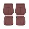 Ford F150 2009-2012 (P415) King Ranch Leather Perforated Front Driver and Passenger Top and Bottom OEM-Style Replacement Seat Cover Ford F150 King Ranch 2009-2012 | OEM-Replacement Seat Cover