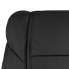 acura-tl-cuir perforé-2009-2014-ebony-avant-conducteur-ou-passager-couverture-de-siège-oem-de-remplacement-top-close-view Acura TL 2009-2014 - Housse de siège de remplacement OEM