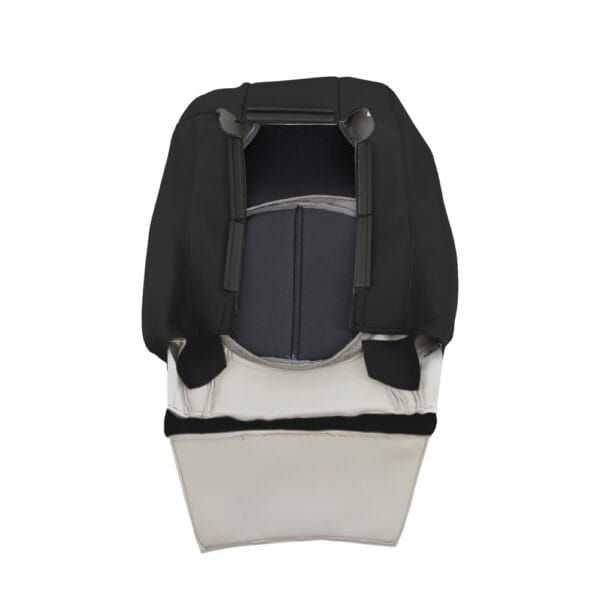 buick-enclave-leather-2008-2012-ebony-black-front-driver-or-passenger-top-inside-out-view-oem-replacement-seat-cover Buick Enclave 2008-2012 (2-Panel) | Housse de siège de remplacement OEM