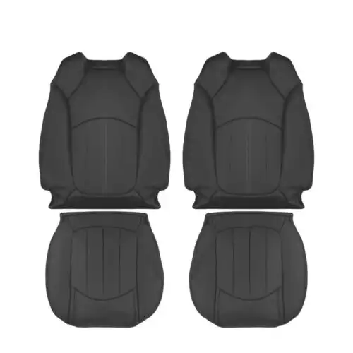 buick-enclave-perforated-leather-2008-2012-ebony-black-front-driver-and-passenger-top-and-bottom-oem-replacement-seat-cover Buick Enclave 2008-2012 (4-Panel) | OEM-Replacement Seat Cover