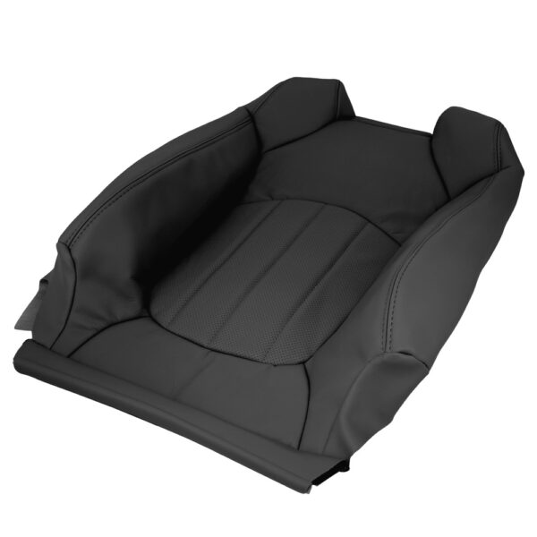 buick-enclave-cuir-perforé-2008-2012-ebony-noir-couverture-de-siège-oem-de-remplacement-du-conducteur-avant Buick Enclave 2008-2012 (4-Panel) | Housse de siège de remplacement OEM