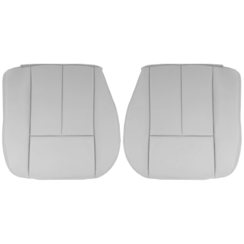 buick-rainier-cuir perforé-2004-2007-gris-avant-conducteur-et-passager-fonds-oem-remplacement-de-siège Buick Rainier 2004-2007 - Housse de siège de remplacement OEM