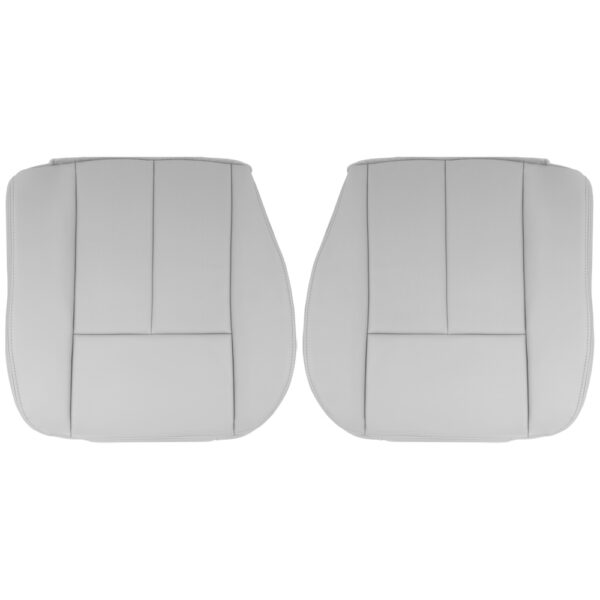 buick-rainier-cuir perforé-2004-2007-gris-avant-conducteur-et-passager-fonds-oem-remplacement-de-siège Buick Rainier 2004-2007 - Housse de siège de remplacement OEM