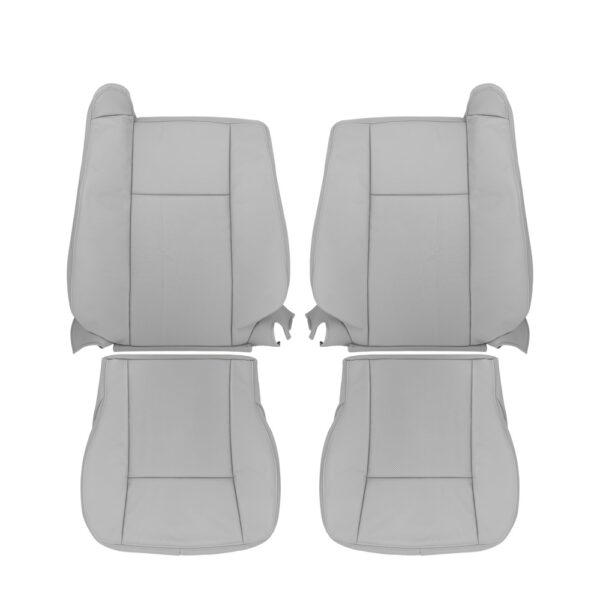 cadillac-cts-perforated-leather-2003-2007-gray-front-driver-and-passenger-top-and-bottom-oem-replacement-seat-cover Cadillac CTS 2003-2007 - Housse de siège de remplacement OEM
