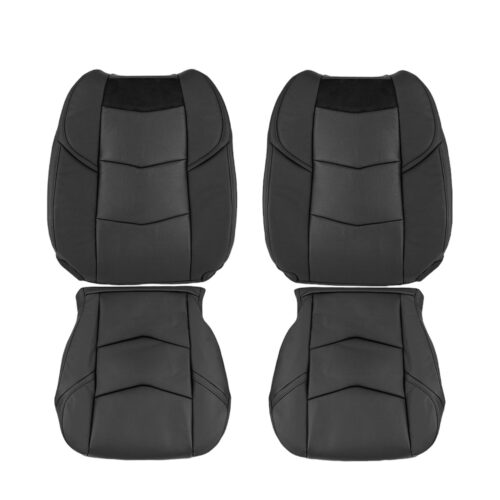 cadillac-escalade-perforated-leather-2015-2020-jet-black-front-driver-and-passenger-top-and-bottom-oem-replacement-seat-cover Cadillac Escalade 2015-2020 | OEM-Replacement Seat Cover