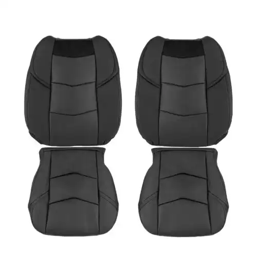 cadillac-escalade-perforated-leather-2015-2020-jet-black-front-driver-and-passenger-top-and-bottom-oem-replacement-seat-cover Cadillac Escalade 2015-2020 | OEM-Replacement Seat Cover