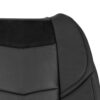 cadillac-escalade-perforated-leather-2015-2020-jet-black-front-driver-or-passenger-top-close-view-oem-replacement-seat-cover Cadillac Escalade 2015-2020 | Funda de asiento de recambio OEM