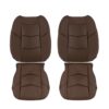 cadillac-escalade-piel-perforada-2015-2020-kona-marron-frontal-del-conductor-y-pasajero-tapa-y-fondo-oem-reemplazo-asiento-cubierta Cadillac Escalade 2015-2020 | Funda de asiento de recambio OEM