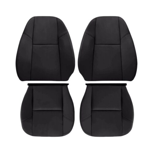 cadillac-escalade-cuir-synthétique-perforé-2007-2014-ebony-front-driver-and-passenger-top-and-bottom-oem-replacement-seat-cover Cadillac Escalade 2007-2014 - Housse de siège de remplacement OEM