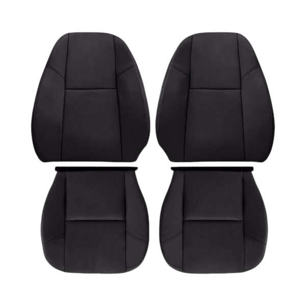 cadillac-escalade-piel-sintética-perforada-2007-2014-ebony-asiento-delantero-del-conductor-y-del-pasajero-de-arriba-y-deabajo-oem-de-reemplazo Cadillac Escalade 2007-2014 | Funda de asiento de recambio OEM