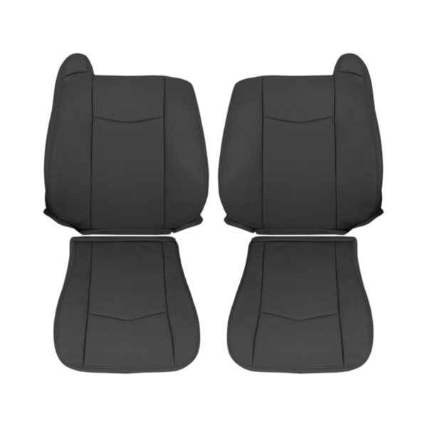 cadillac-srx-perforated-leather-2004-2009-ebony-black-driver-and-passenger-top-and-bottom-oem-replacement-seat-cover2 Cadillac SRX 2004-2009 | OEM-Replacement Seat Cover