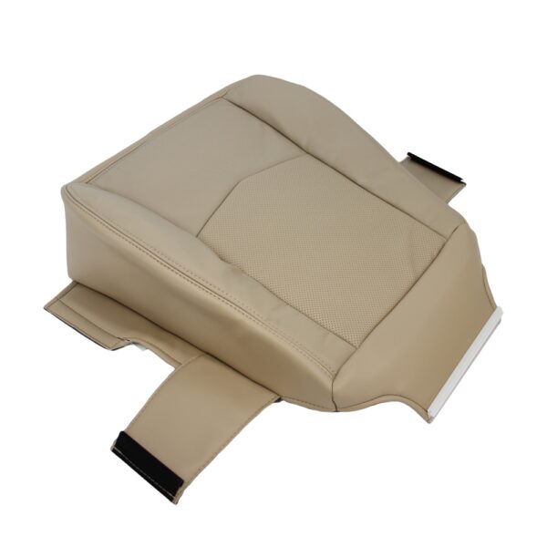 cadillac-srx-perforated-leather-2004-2009-light-cashmere-passenger-bottom-oem-replacement-seat-cover-1 Cadillac SRX 2004-2009 | OEM-Replacement Seat Cover