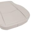 cadillac-srx-perforated-leather-2004-2009-shale-light-neutral-driver-or-passenger-bottom-close-view-oem-replacement-seat-cover Cadillac SRX 2004-2009 | OEM-Replacement Seat Cover