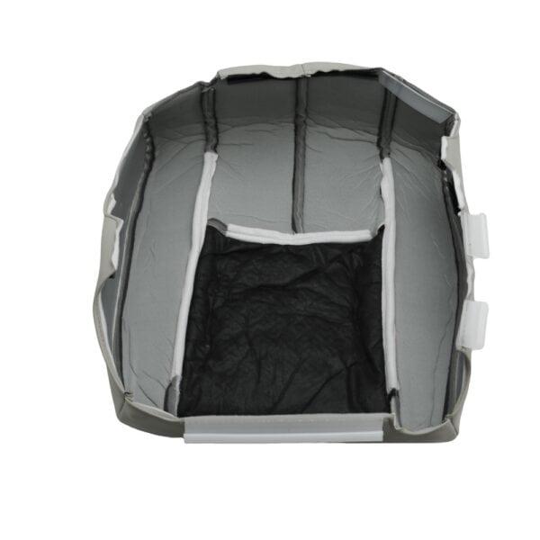 cadillac-sts-cuir-perforé-2005-2011-gris-clair-avant-conducteur-ou-passager-fond-inside-out-view-oem-replacement-seat-cover Cadillac STS 2005-2011 - Housse de siège de remplacement OEM