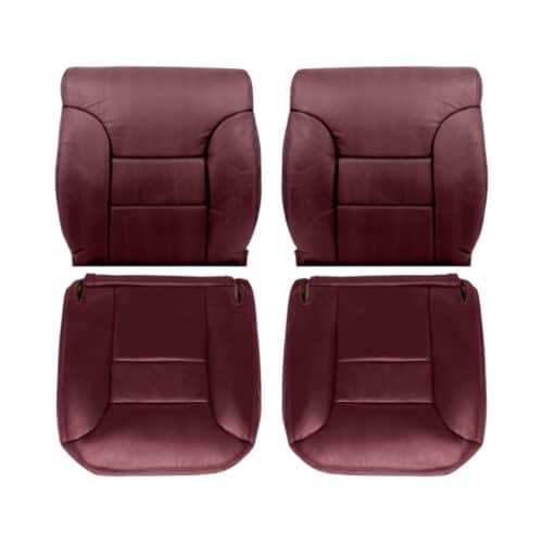 chevrolet-Tahoe-cuir-1995-1999-ruby-red-front-driver-and-passenger-top-and-bottom-oem-replacement-seat-cover2 Chevrolet Tahoe 1995-1999 - Housse de siège de remplacement OEM