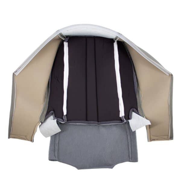 chevrolet-express-leatherette-2003-2016-medium-pewter-front-driver-or-passenger-bottom-inside-out-view-oem-replacement-seat-cover Chevrolet Express Cargo Van 2003-2016 | Funda de asiento de repuesto OEM