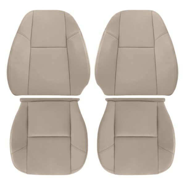 chevrolet-silverado-2012-2014-light-cashmere-front-driver-and-passenger-top-and-bottom-oem-replacement-seat-cover Chevrolet Silverado 1500 LTZ 2012-2014 | OEM-Replacement Seat Cover