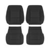 chevrolet-tahoe-cuir-2015-2020-jet-noir-avant-conducteur-et-passager-top-et-bottom-oem-remplacement-de-siège 2 Chevrolet Tahoe 2015-2020 | Housse de siège de remplacement OEM