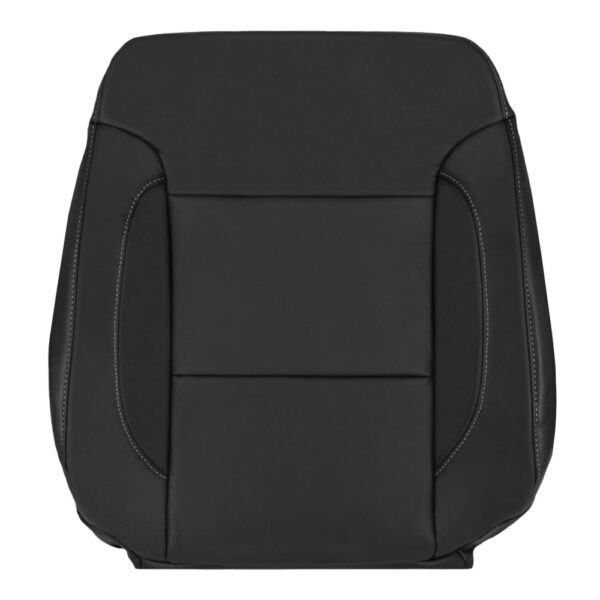 chevrolet-tahoe-cuir-2015-2020-jet-noir-avant-passager-top-oem-remplacement-siège-2 Chevrolet Tahoe 2015-2020 | Housse de siège de remplacement OEM