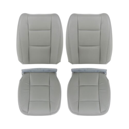 dodge-durango-leather-2004-2006-slate-gray-front-driver-and-passenger-top-and-bottom-oem-replacement-seat-cover Dodge Durango 2004-2006 - Housse de siège de remplacement OEM