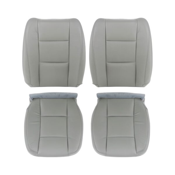 dodge-durango-leather-2004-2006-slate-gray-front-driver-and-passenger-top-and-bottom-oem-replacement-seat-cover Dodge Durango 2004-2006 - Housse de siège de remplacement OEM