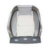 dodge-durango-leather-2004-2006-slate-gray-front-driver-or-passenger-bottom-inside-out-view-oem-replacement-seat-cover Dodge Durango 2004-2006 - Housse de siège de remplacement OEM