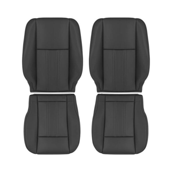 dodge-grand-caravan-cuir-2008-2020-noir-avant-conducteur-et-passager-haut-et-bas-oem-remplacement-siège2 Dodge Grand Caravan 2008-2020 - Housse de siège de remplacement OEM