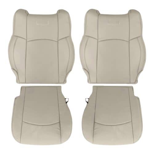 dodge-ram-perforated-leather-2013-2018-light-frost-beige-driver-and-passenger-top-and-bottom-oem-replacement-seat-cover Dodge Ram 1500 2009-2018 | Housse de siège de remplacement OEM