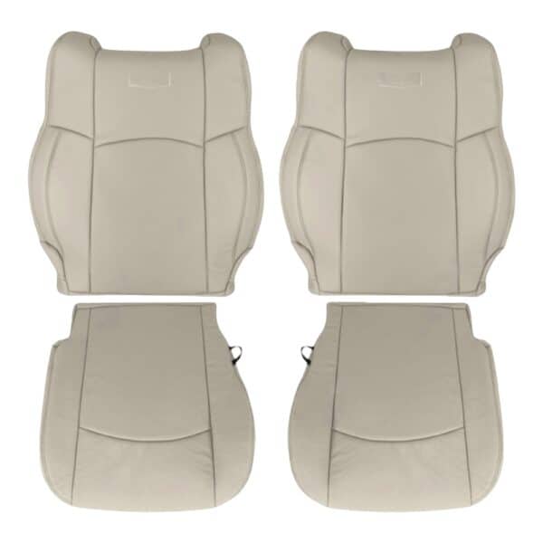 dodge-ram-perforated-leather-2013-2018-light-frost-beige-driver-and-passenger-top-and-bottom-oem-replacement-seat-cover Dodge Ram 1500 2009-2018 | OEM-Replacement Seat Cover
