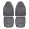 ford-bronco-eddie-bauer-perforated-synthetic-leather-1992-1996-drak-graphite-front-driver-and-passenger-top-and-bottom-oem-replacement-seat-cover Ford Bronco Eddie Bauer 1992-1996 | Funda de asiento de recambio OEM