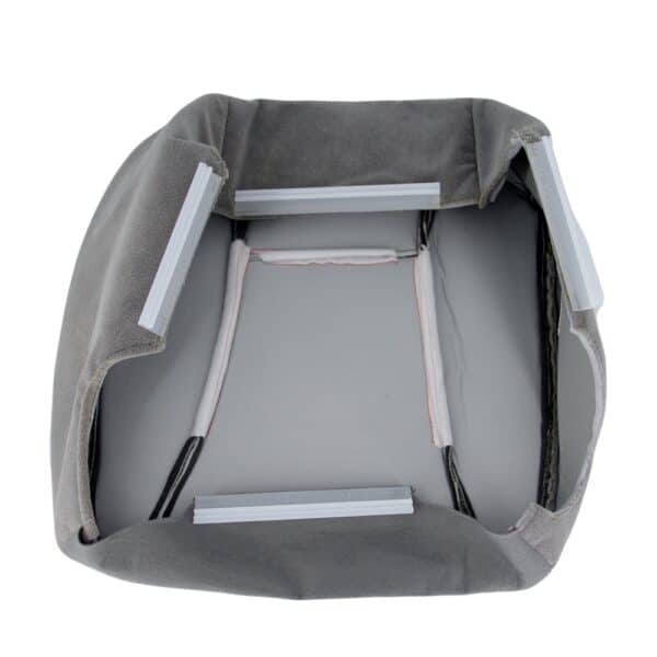 ford-bronco-xlt-cloth-1992-1996-opal-gray-front-driver-or-passenger-bottom-inside-out-view-oem-replacement-seat-cover Ford Bronco XLT 1992-1996 - Housse de siège de remplacement OEM