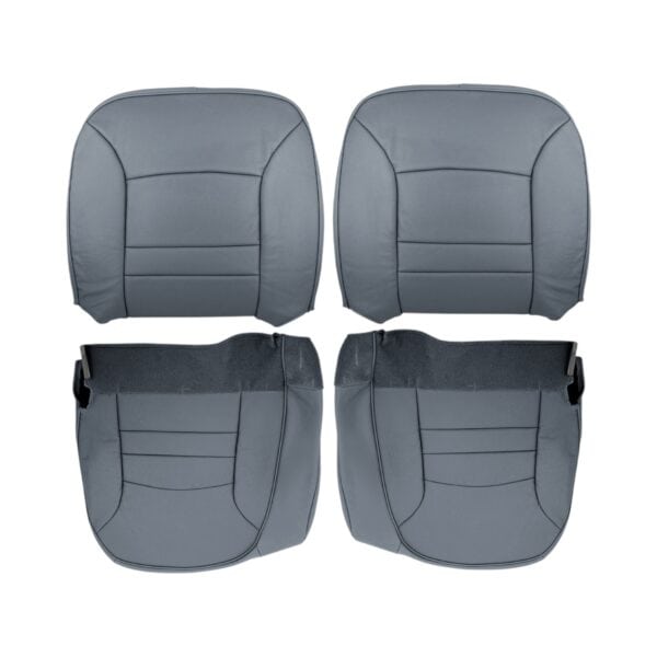 ford-crown-victoria-cuir-1998-2002-graphite-clair-avant-conducteur-et-passager-top-et-bottom-oem-remplacement-siège2 Ford Crown Victoria 1998-2002 - Housse de siège de remplacement OEM