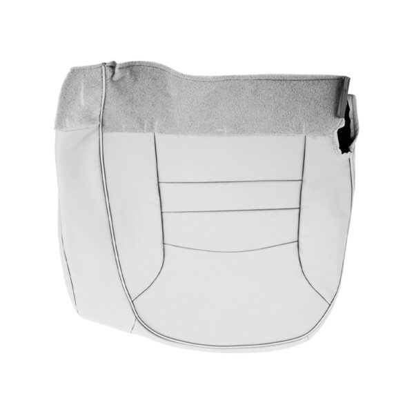 ford-crown-victoria-cuir-1998-2002-blanc-oxford-graphite-clair-avant-conducteur-bas-remplacement-OEM-housse-de-siège Ford Crown Victoria 1998-2002 - Housse de siège de remplacement OEM
