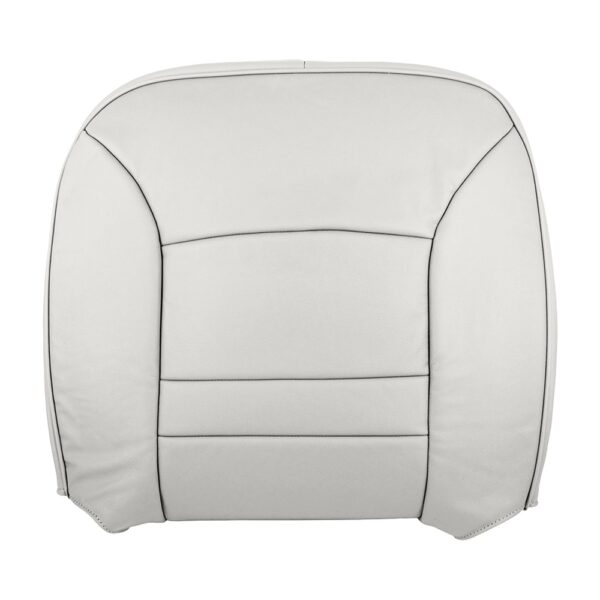 ford-crown-victoria-cuir-1998-2002-blanc-oxford-graphite-clair-passager-avant-haut-remplacement-OEM-housse-de-siège-2 Ford Crown Victoria 1998-2002 - Housse de siège de remplacement OEM