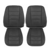 ford-escape-leather-2009-2012-charcoal-black-front-driver-and-passenger-top-and-bottom-oem-replacement-seat-cover Ford Escape 2009-2012 - Housse de siège de remplacement OEM
