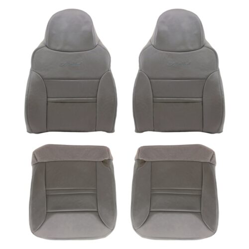 ford-excursion-2000-2001-medio-grafito-gris-conductor-y-pasajero-tapa-y-fondo-oem-reemplazo-asiento-cubierta Ford Excursion 2000-2001 | Funda de asiento de recambio OEM