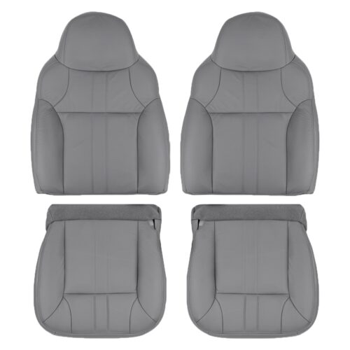 ford-excursion-xlt-cuir-2000-medium-graphite-avant-conducteur-et-passager-top-et-bottom-oem-replacement-seat-cover Ford Excursion XLT 2000 - Housse de siège de remplacement OEM