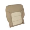 ford-expedition-eddie-bauer-leather-2003-2006-tan-medium-parchment-et-tan-light-parchment-passenger-bottom-oem-replacement-seat-cover-3 Ford Expedition Eddie Bauer 2003-2006 - Housse de siège de remplacement OEM