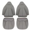 ford-expedition-piel-1997-2002-medio-grafito-delantero-conductor-y-pasajero-tapa-y-fondo-oem-reemplazo-asiento-cubierta Ford Expedition XLT 1997-2002 | Funda de asiento de recambio OEM