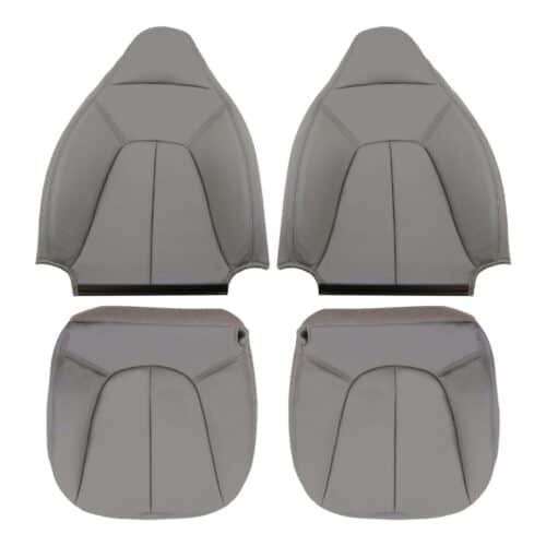 ford-expedition-cuir-1997-2002-medium-graphite-avant-conducteur-et-passager-top-et-bottom-oem-replacement-seat-cover Ford Expedition XLT 1997-2002 - Housse de siège de remplacement OEM