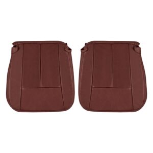 Ford Expedition, cuero perforado, 2008-2014, King Ranch, asientos del conductor y del acompañante, fundas de repuesto OEM.