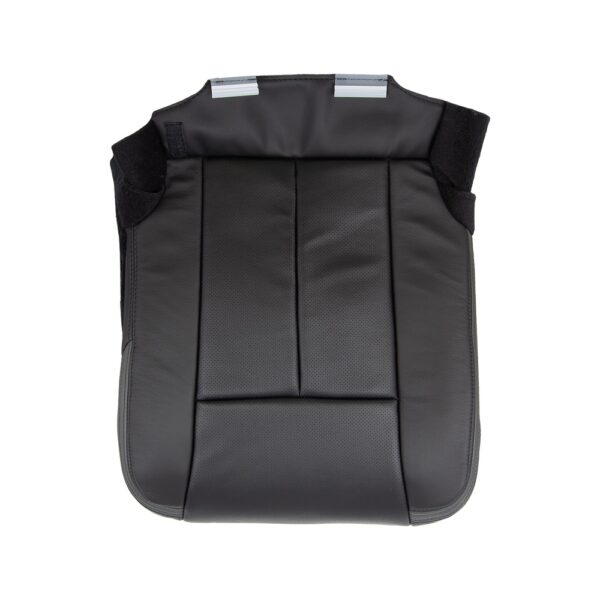 ford-expedition-piel-perforada-2015-2017-ebony-negro-fondo-delantero-del-conductor-oem-reemplazo-asiento-cubierta Ford Expedition Platinum 2015-2017 | Funda de asiento de recambio OEM