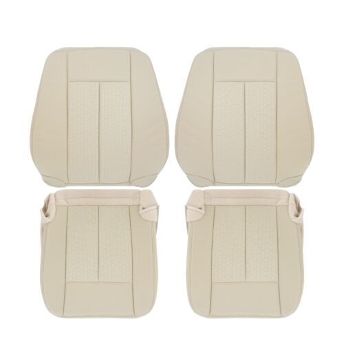 ford-expedition-xlt-cloth-2007-2014-camel-front-driver-and-passenger-top-and-bottom-oem-replacement-seat-cover Ford Expedition XLT 2007-2014 - Housse de siège de remplacement OEM