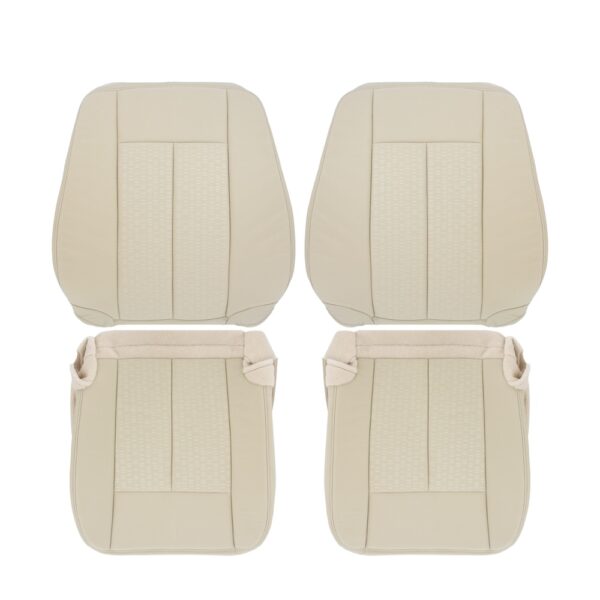 ford-expedition-xlt-cloth-2007-2014-camel-front-driver-and-passenger-top-and-bottom-oem-replacement-seat-cover Ford Expedition XLT 2007-2014 - Housse de siège de remplacement OEM