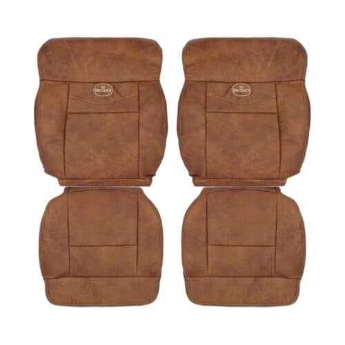 ford-f-150-king-ranch-cuir-2004-2008-castano-driver-and-passenger-top-and-bottom-oem-replacement-seat-cover Ford F-150 King Ranch 2004-2008 - Housse de siège de remplacement OEM
