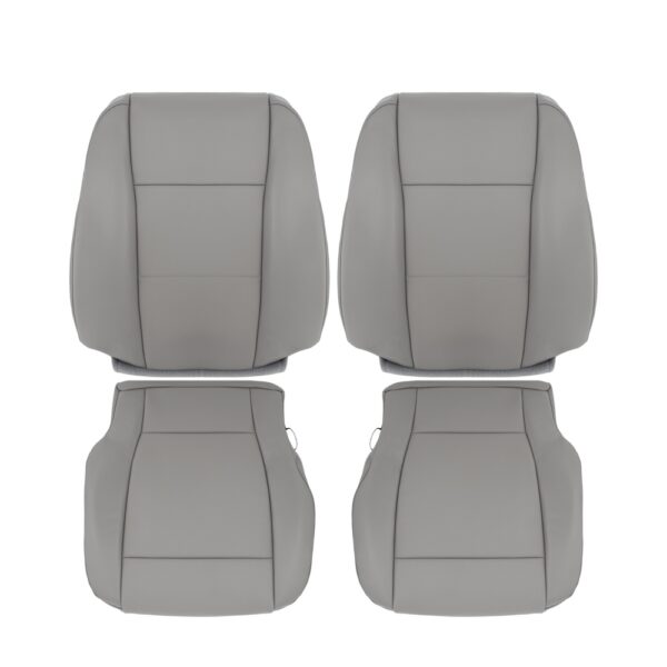 ford-f-250-leatherette-2017-2022-med-earth-gray-front-driver-and-passenger-top-and-bottom-oem-replacement-seat-cover Ford F-250 XL 2017-2022 | Housse de siège de remplacement OEM