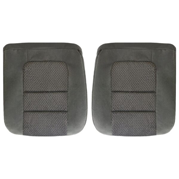 ford-f-350-xlt-cloth-2001-medium-graphite-avant-conducteur-et-passager-fonds-de-sièges-de-remplacement-oem Ford F-350 XLT 2001 - Housse de siège de remplacement OEM