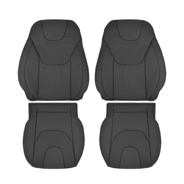 ford-fusion-titane-cuir-perforé-2013-2016-charcoal-noir-avant-conducteur-et-passager-top-and-bottom-oem-replacement-seat-cover Ford Fusion Titanium 2013-2020 | Housse de siège de remplacement OEM