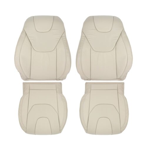 ford-fusion-titane-cuir perforé-2014-2018-med-soft-ceramic-front-driver-and-passenger-top-and-bottom-oem-replacement-seat-cover Ford Edge Titanium 2015-2021 | Housse de siège de remplacement OEM