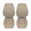 ford-land-rover-cuir-2010-2016-almond-front-driver-and-passenger-top-and-bottom-oem-replacement-seat-cover Land Rover LR4 2010-2016 - Housse de siège de remplacement OEM